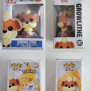 Funko Pop Games Pokemon Growlithe 597